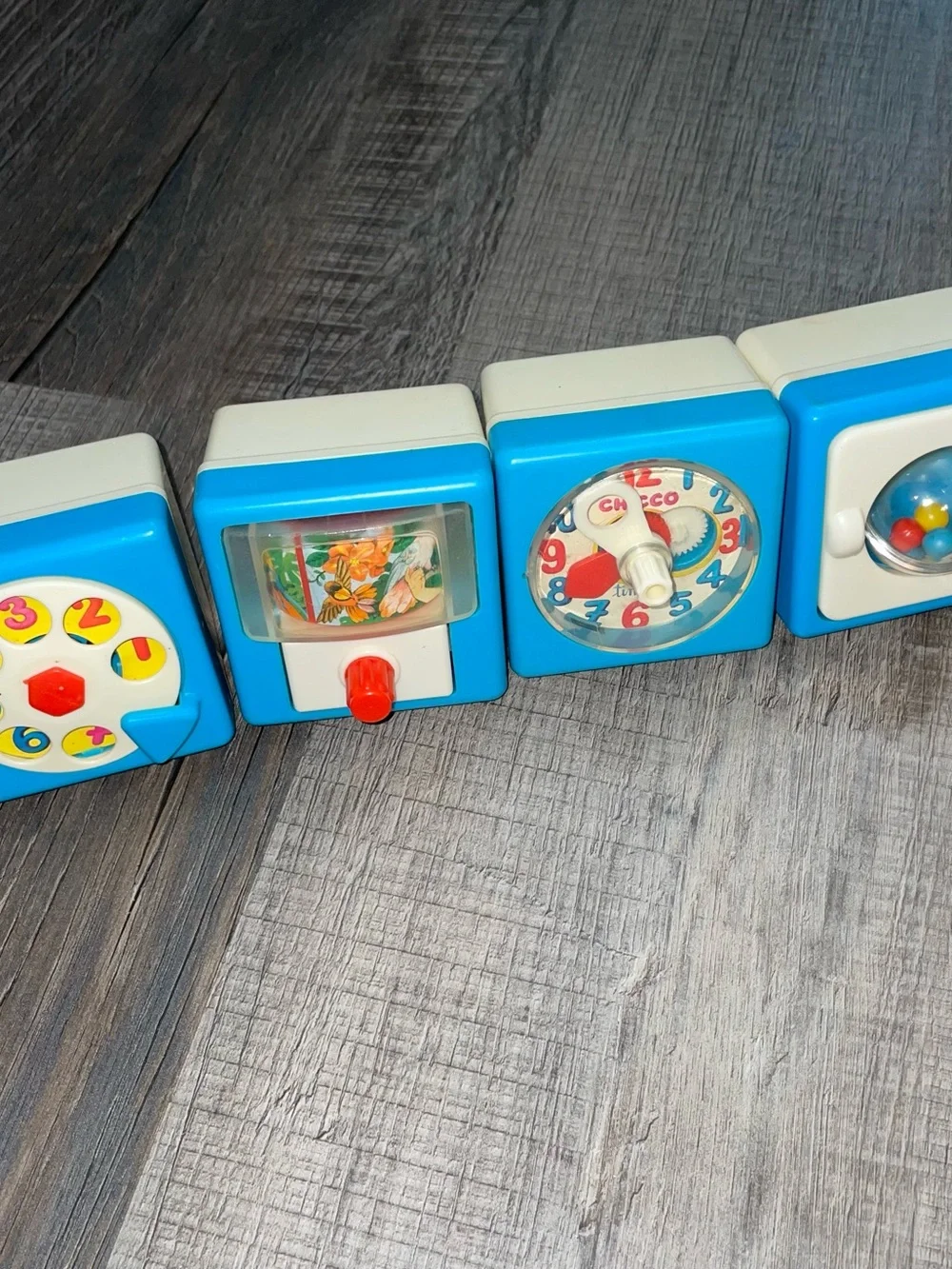 Chicco’s 8 Block Activity House Activity House Vintage 80’s Toddler Play
